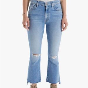 MOTHER Jeans | The Insider Crop Step Fray - Thrilling Shots